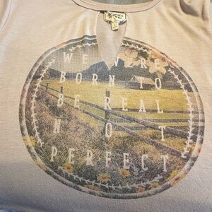 Graphic Tee with Inspirational Quote